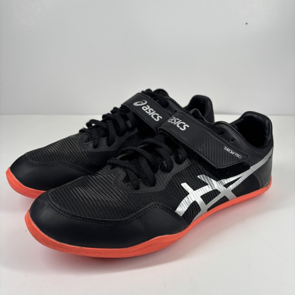 ASICS Throw Pro 3 Men's US 10 Black Shot Put Discus Throwing Shoes 1093A215